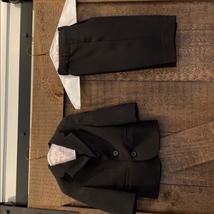 Little Boys Black Dress Suit